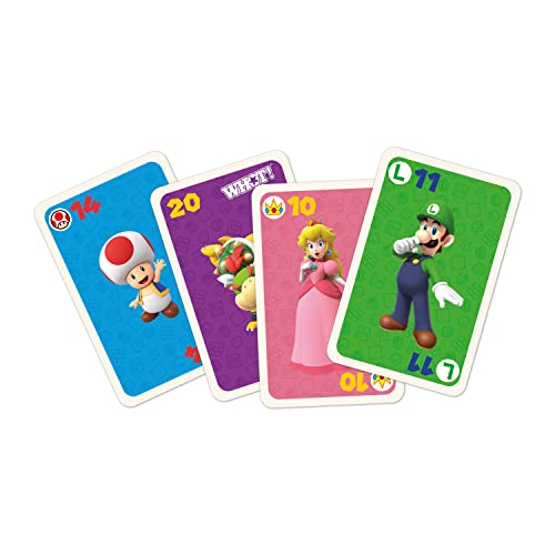 Winning Moves WHOT! Super Mario Kartenspiel ab 5 Jahren Reise