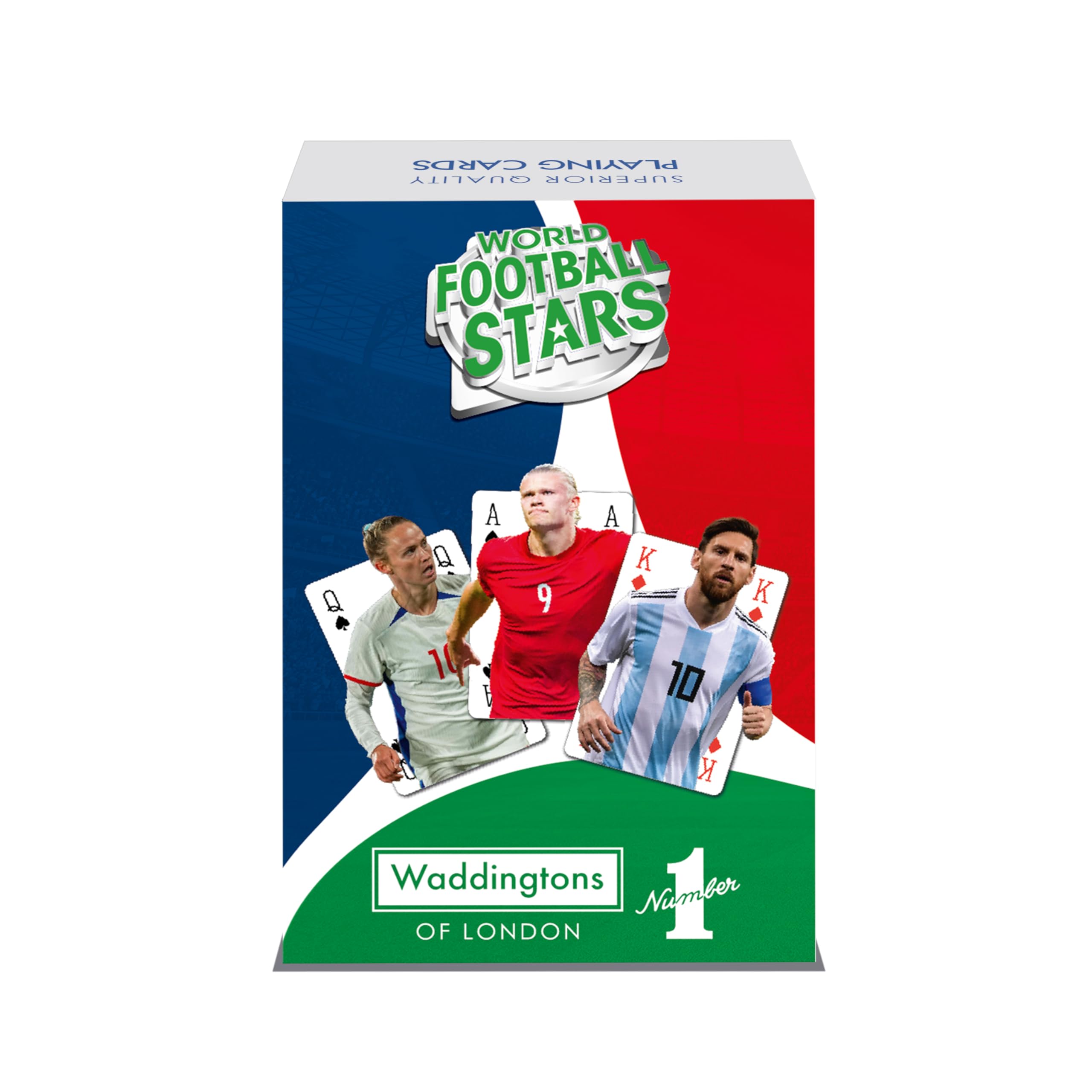 Winning Moves Number 1 Weltfussballstars Spielkarten Poker