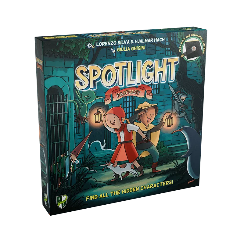 Horrible Spotlight Fantasy Suchspiel 1-5 Spieler Koop