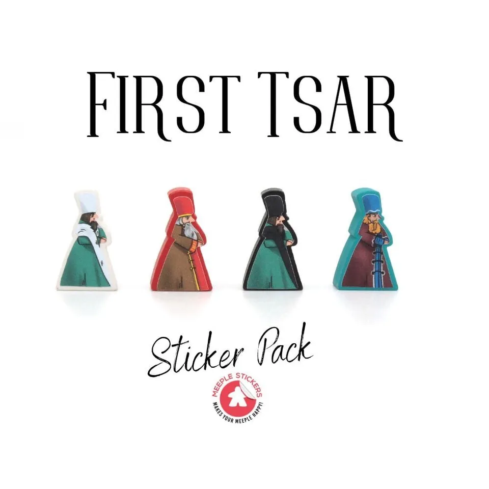 Meeple Sticker The First Tsar Ivan the Terrible Sticker Set