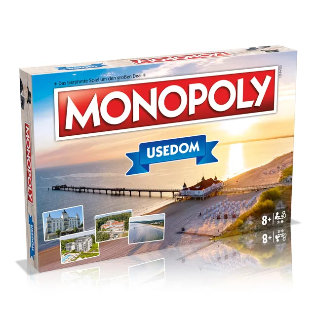 Winning Moves Monopoly Usedom Edition Brettspiel 2-6 Spieler