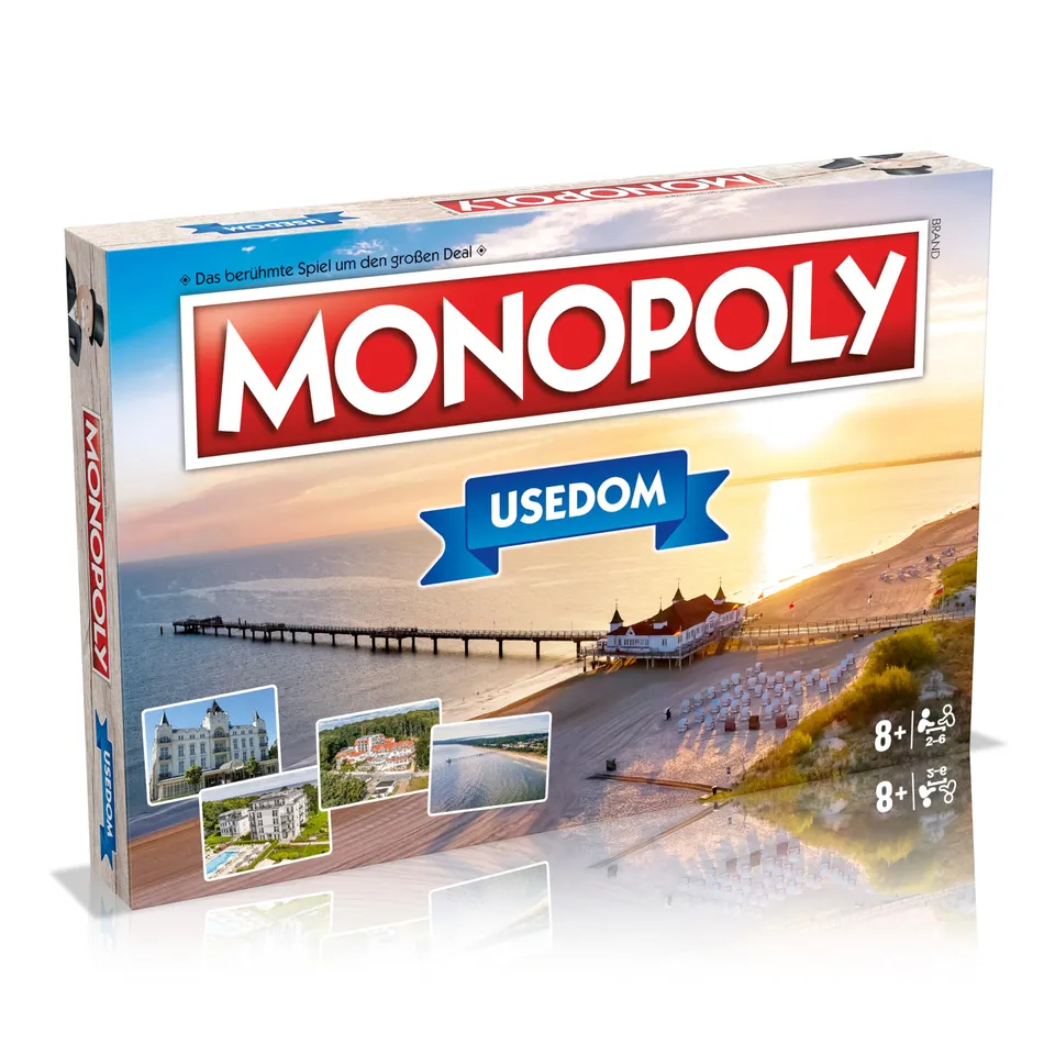 Winning Moves Monopoly Usedom Edition Brettspiel 2-6 Spieler