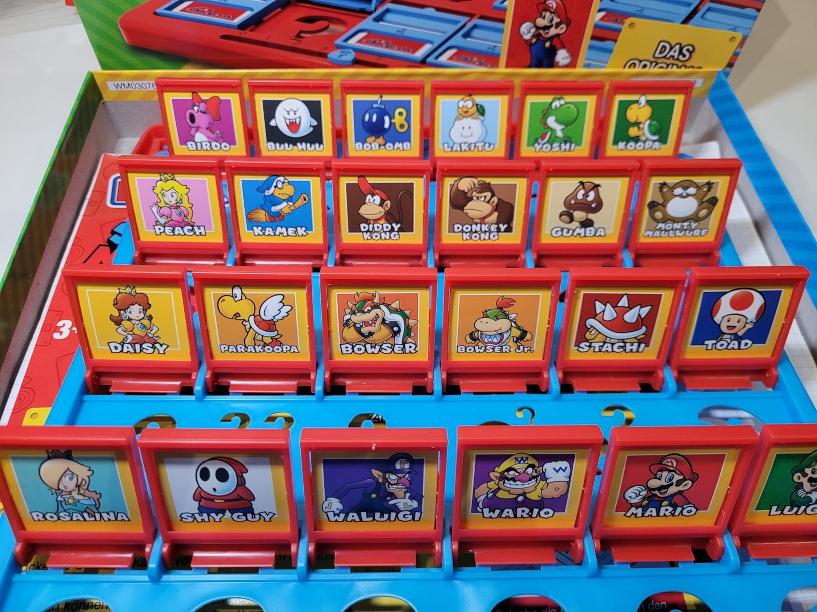Winning Moves Wer ist es? Super Mario Brettspiel Deutsch ab 3 Jahren