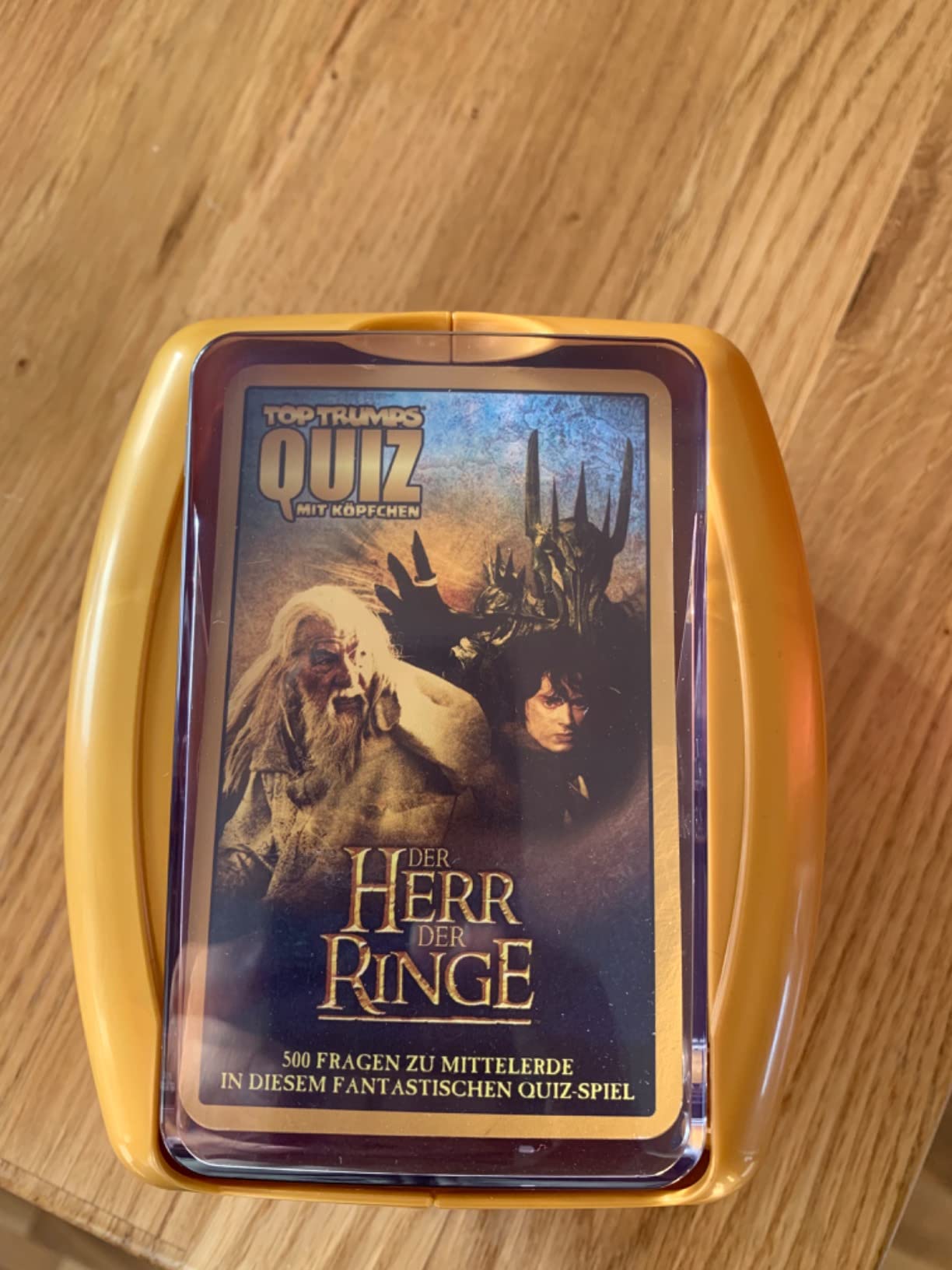Winning Moves Top Trumps Quiz Herr der Ringe Quizspiel Karten