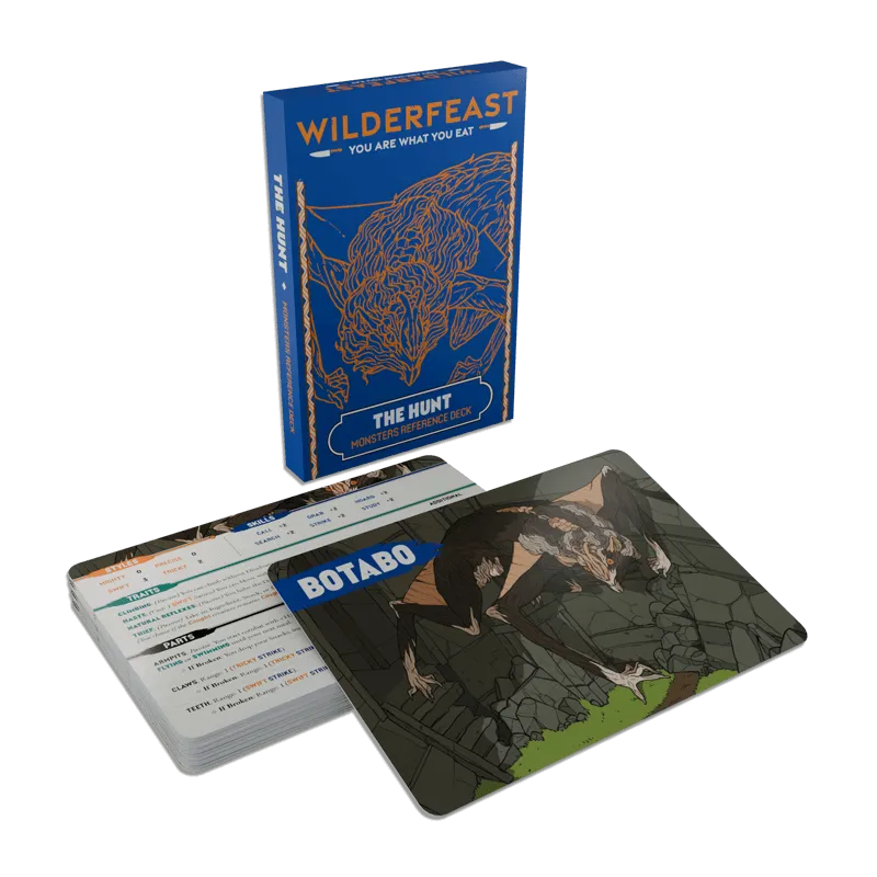 Horrible Wilderfeast The Hunt Monsterkartendeck Referenzdeck