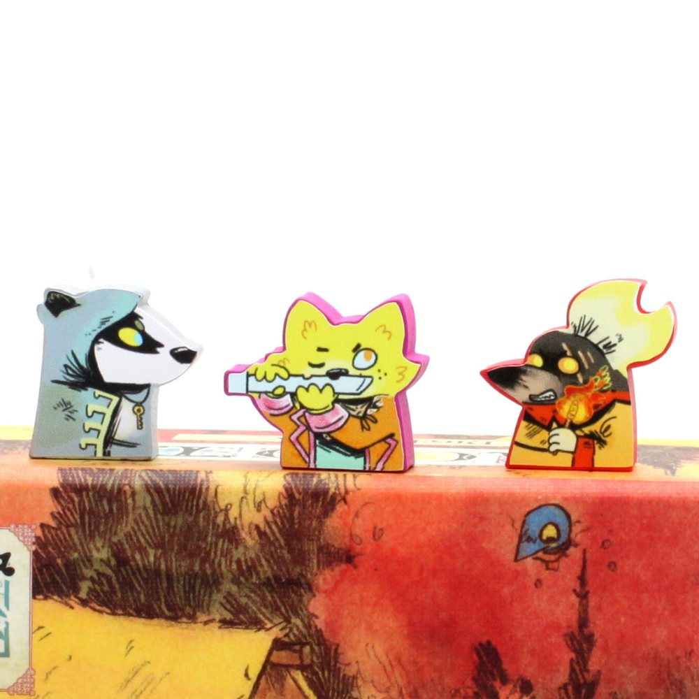 Meeple Sticker Root Marauder Hirelings Sticker Set Aufkleber