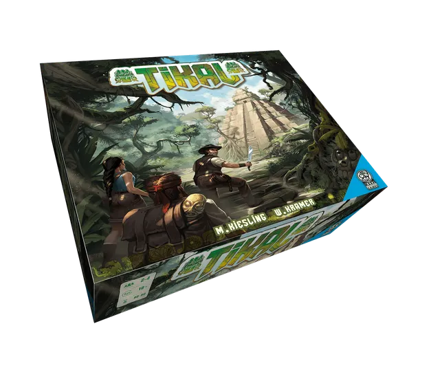 Keep Exploring Tikal Mask Trilogy Brettspiel Neuauflage Resin