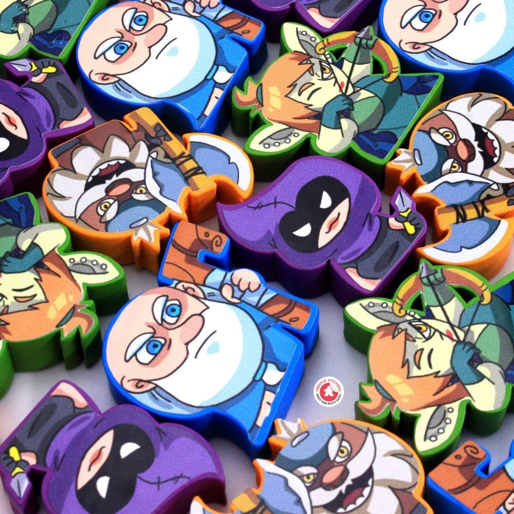 Meeple Stickers Guild Master´s Revenge Sticker Set Erweiterung