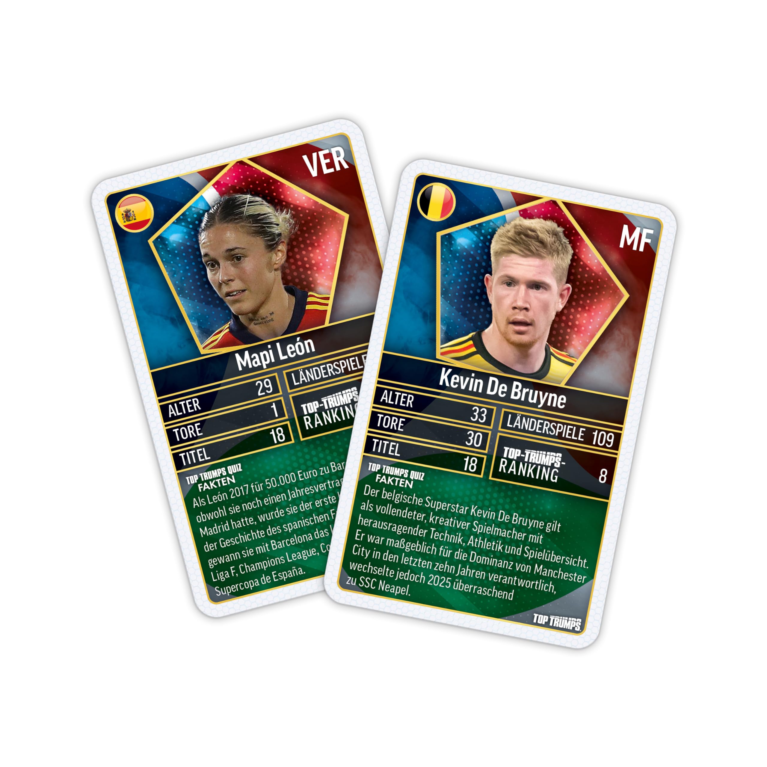 Winning Moves Top Trumps Weltfussball Stars Geschenkset Ball Gr.5