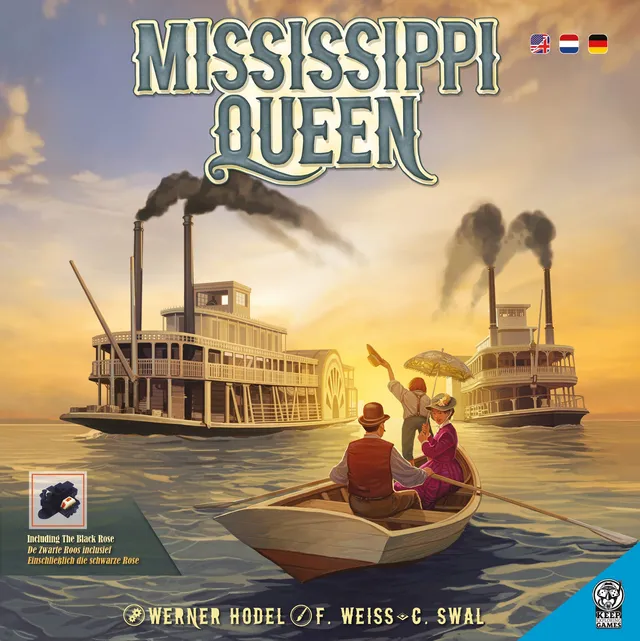 Keep Exploring Games Mississippi Queen Brettspiel 2-6 Spieler Rennen