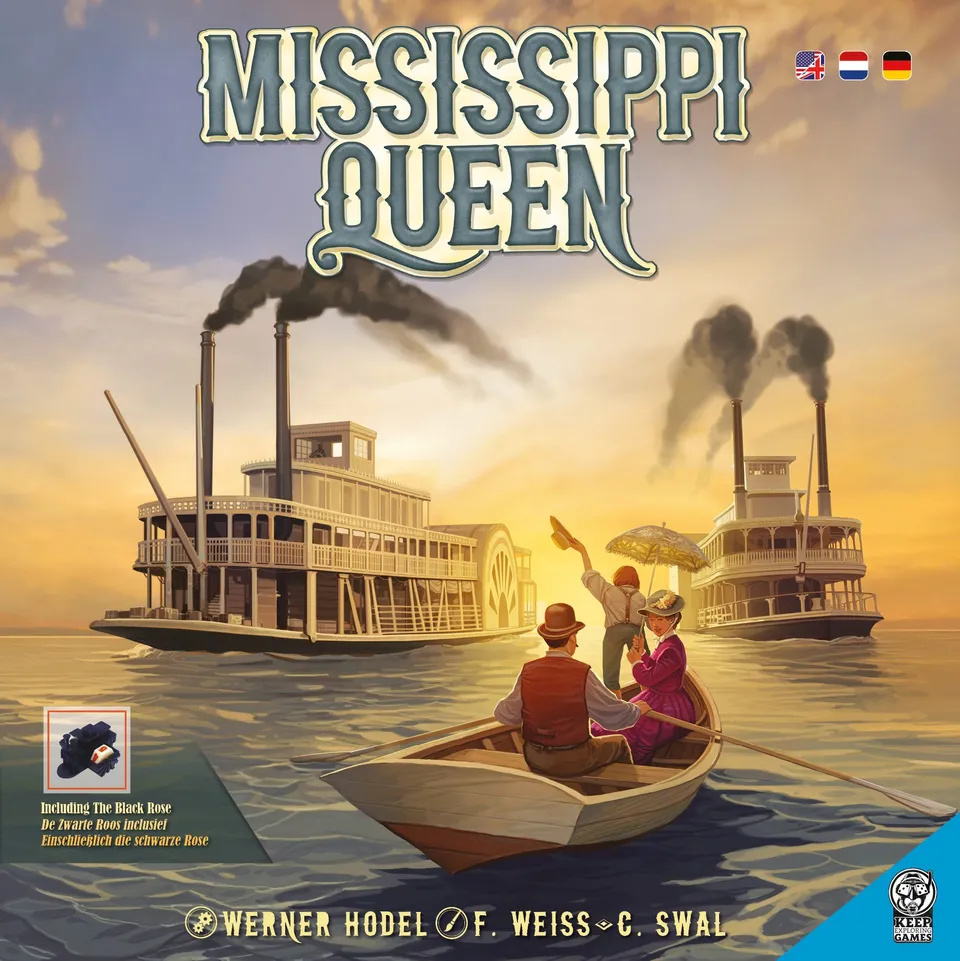 Keep Exploring Games Mississippi Queen Brettspiel 2-6 Spieler Rennen