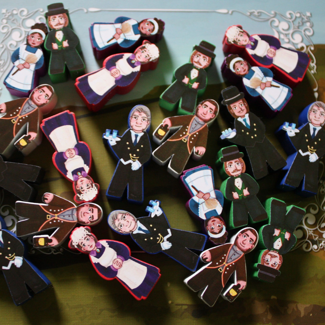 Meeple Sticker Obsession Aufkleber Set doppelseitig