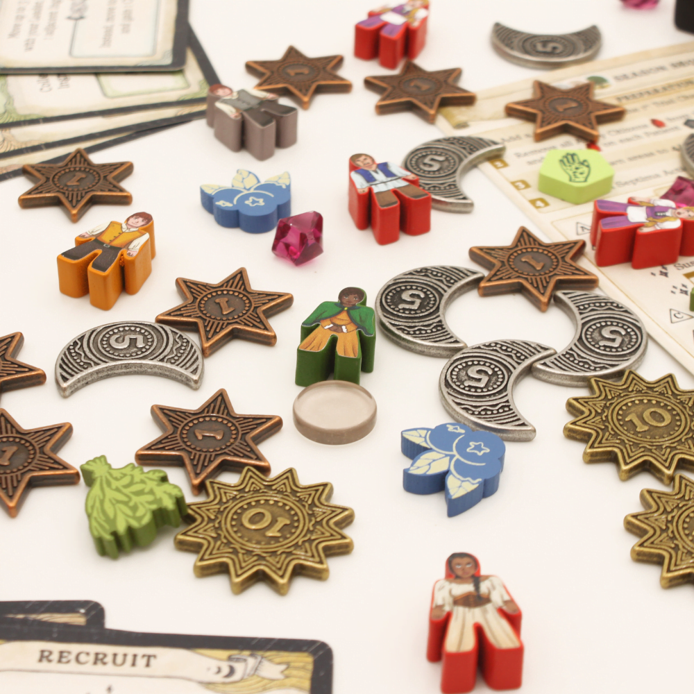 Meeple Sticker Stickers Septima Sticker-Set doppelseitig