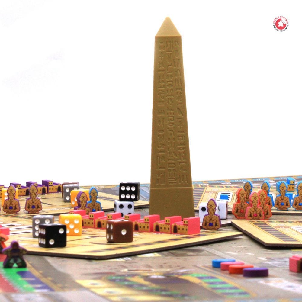 Meeple Sticker Stickers Tekhenu Obelisk of the Sun Set