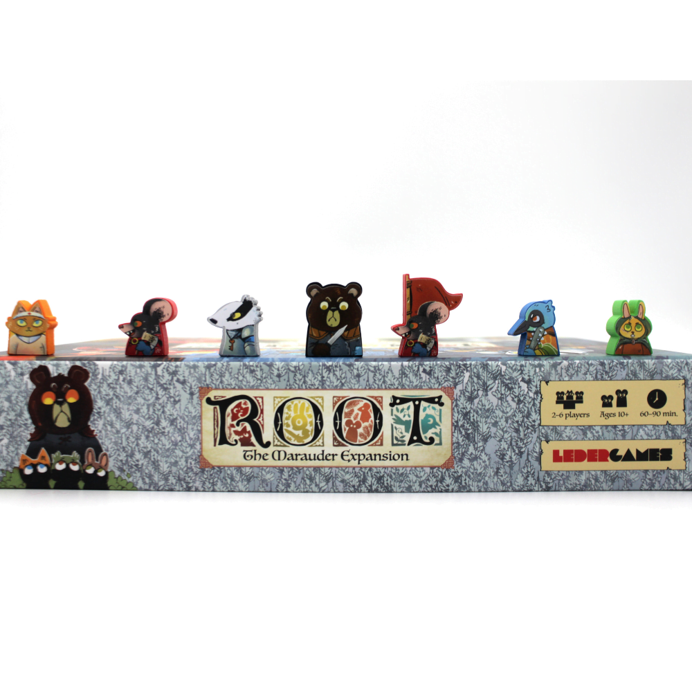 Meeple Sticker Root Marauders Sticker Set Fraktionen