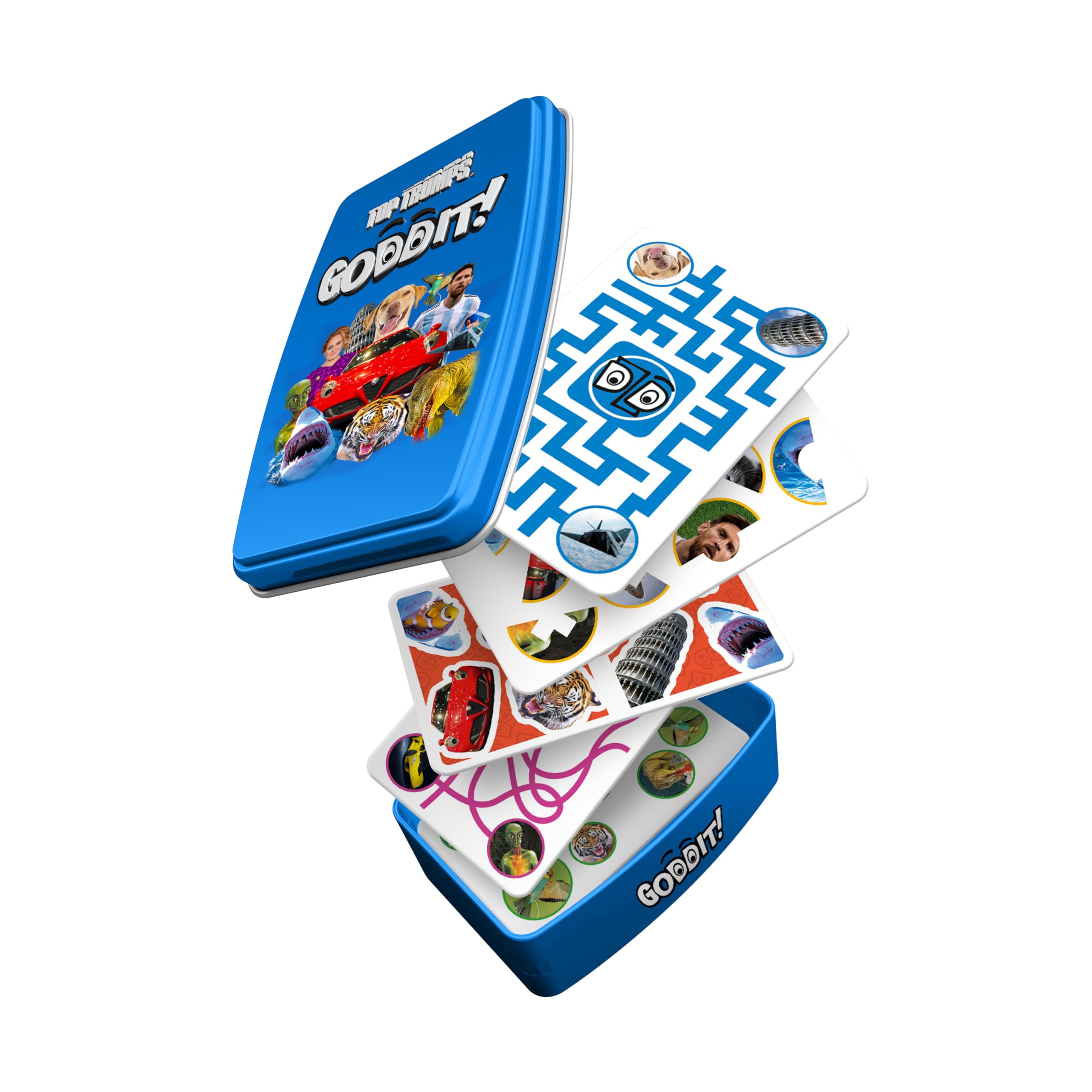 Winning Moves Top Trumps Goddit Original Partyspiel 55 Karten