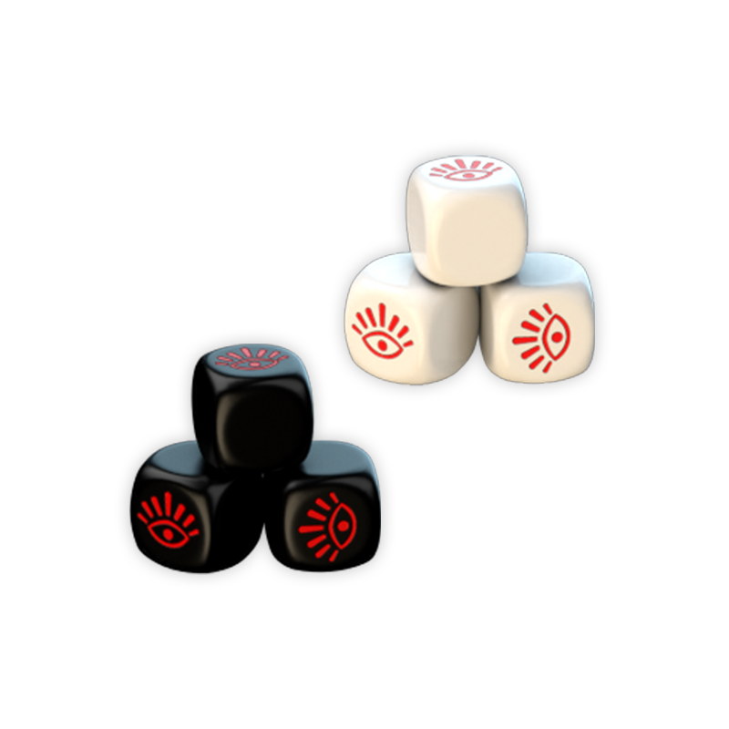 Horrible One More Quest Custom Eyecon Dice Set Würfel