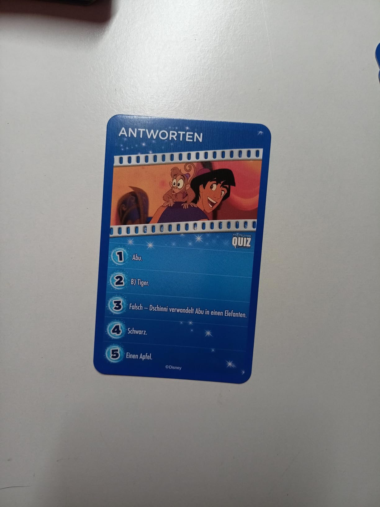 Winning Moves Top Trumps Quiz Disney Kartenspiel Deutsch
