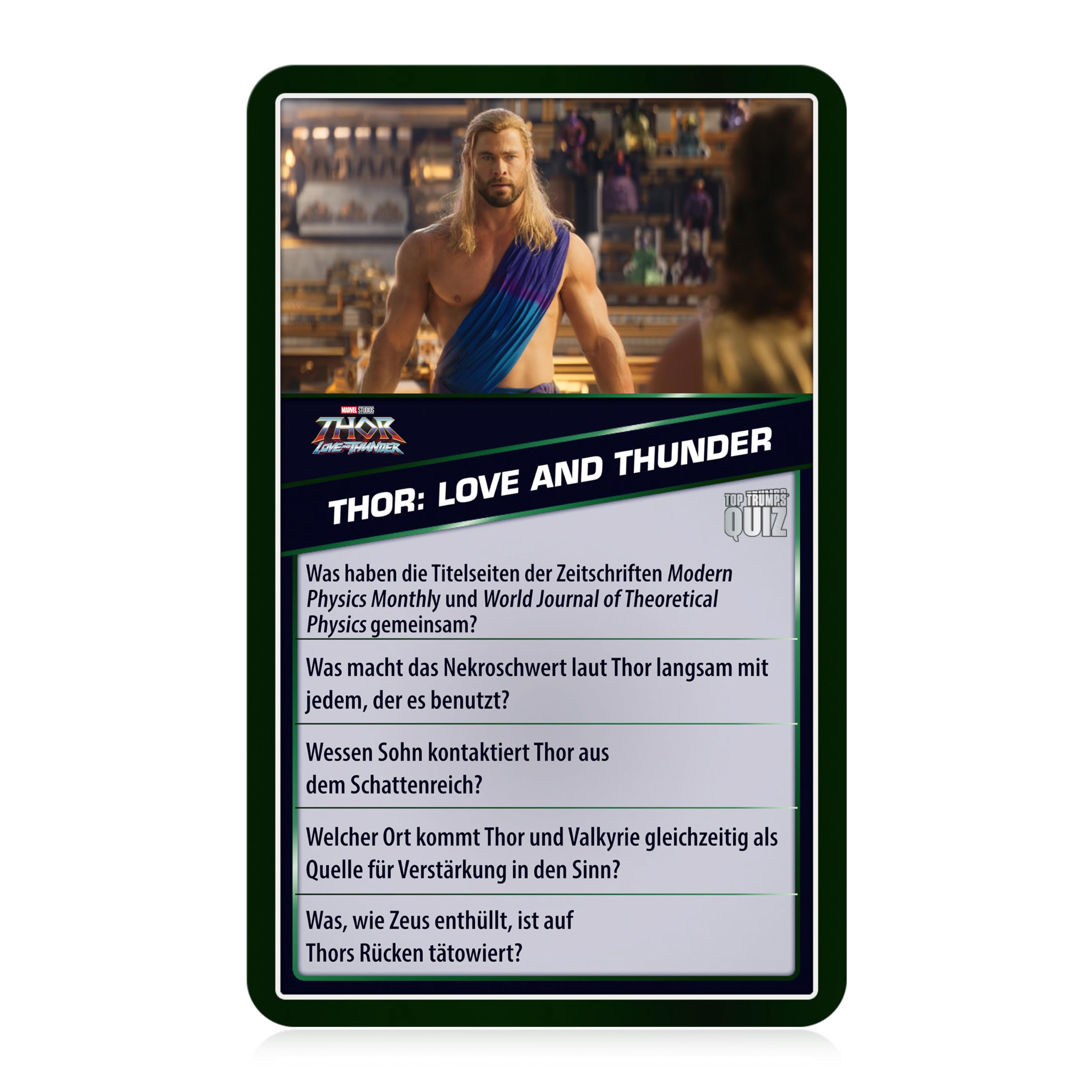 Top Trumps Quiz Marvel Kartenspiel 500 Fragen 100 Karten