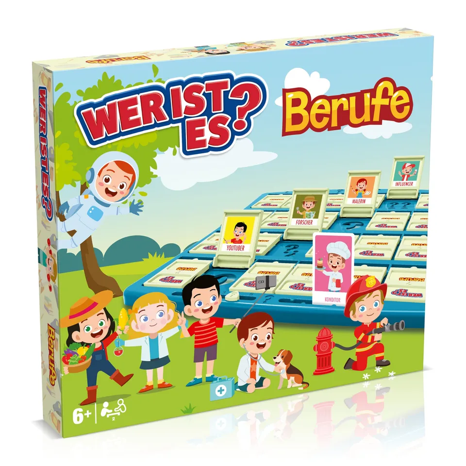 Winning Moves Wer ist es? Berufe Brettspiel Deutsch ab 6 Jahren