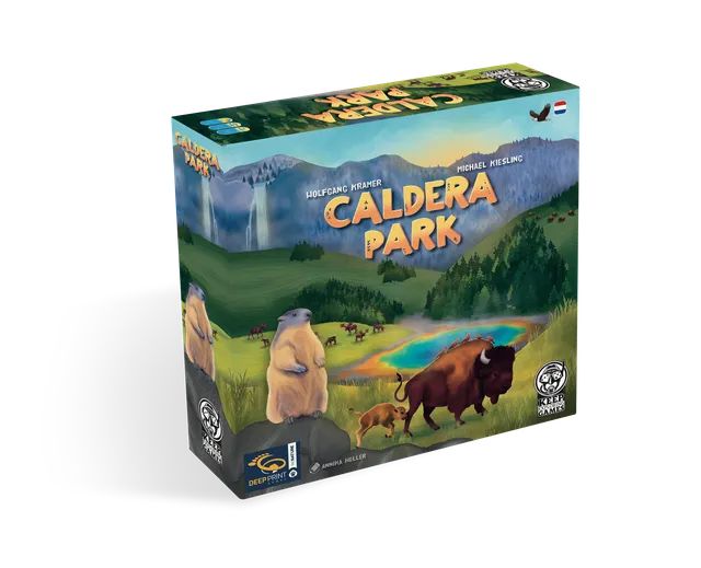 Keep Exploring Games Caldera Park Brettspiel Tierpark-Puzzle