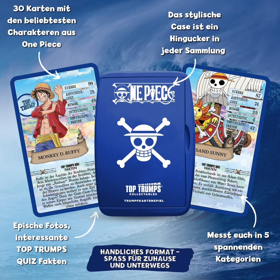 Winning Moves Top Trumps Collectables One Piece Kartenspiel Deutsch