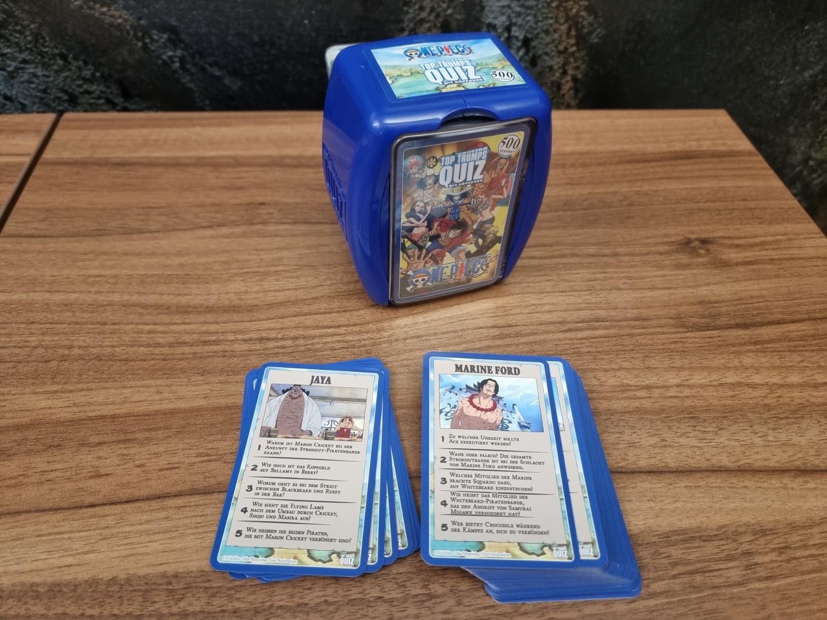 Winning Moves Top Trumps Quiz One Piece Edition Kartenspiel Deutsch