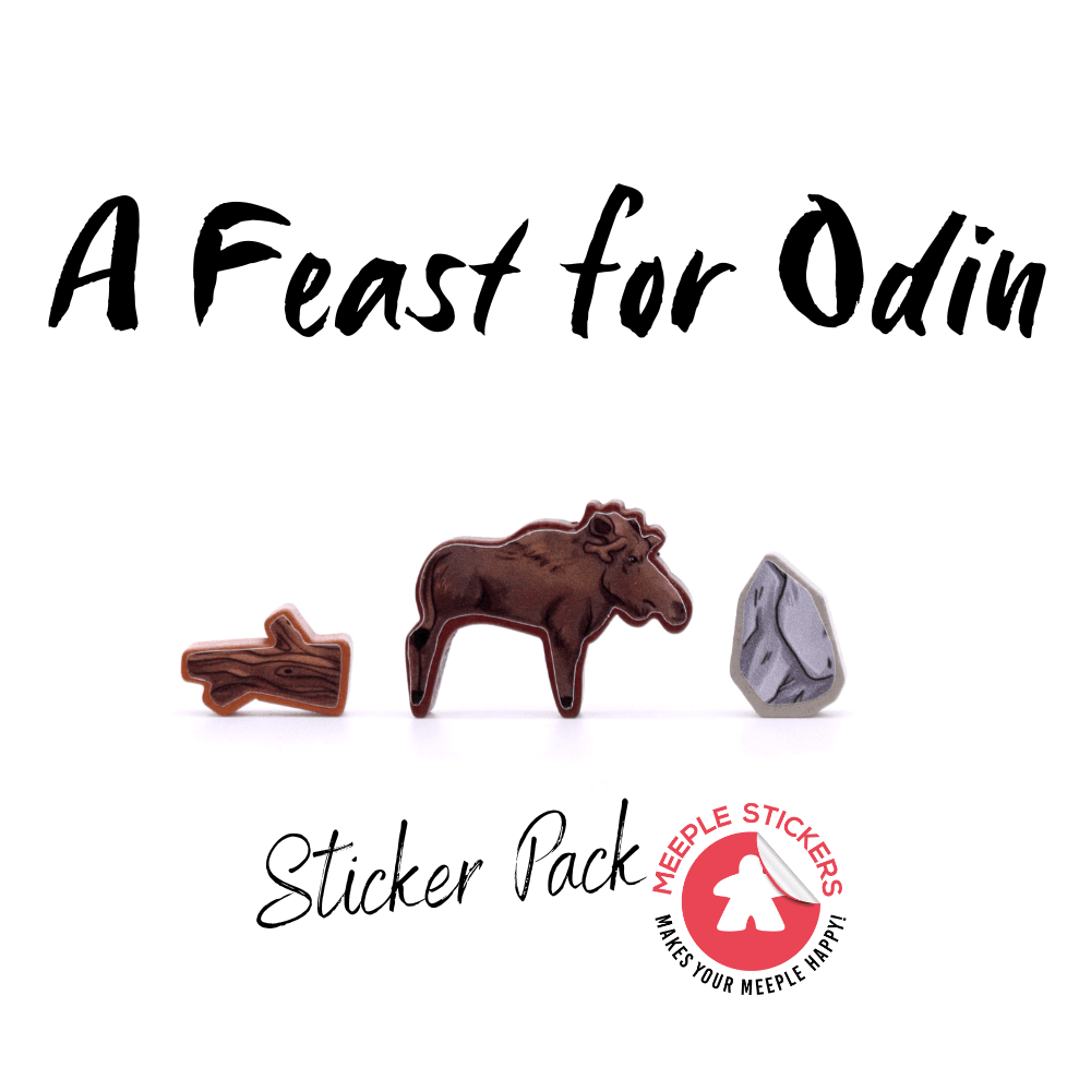 Meeple Sticker Stickers A Feast for Odin Sticker Set