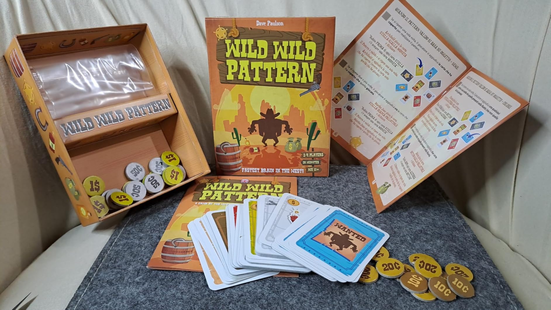 KaleidosGames Wild Wild Pattern Kartenspiel Western Duell