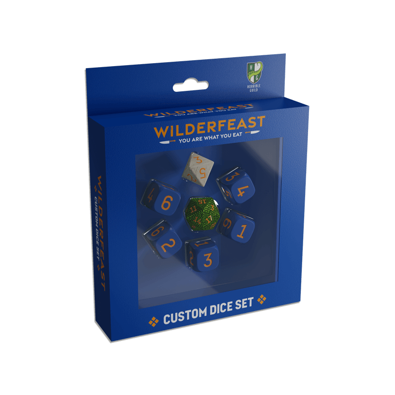 Horrible Wilderfeast Custom Dice Set Würfelset Rollenspiel