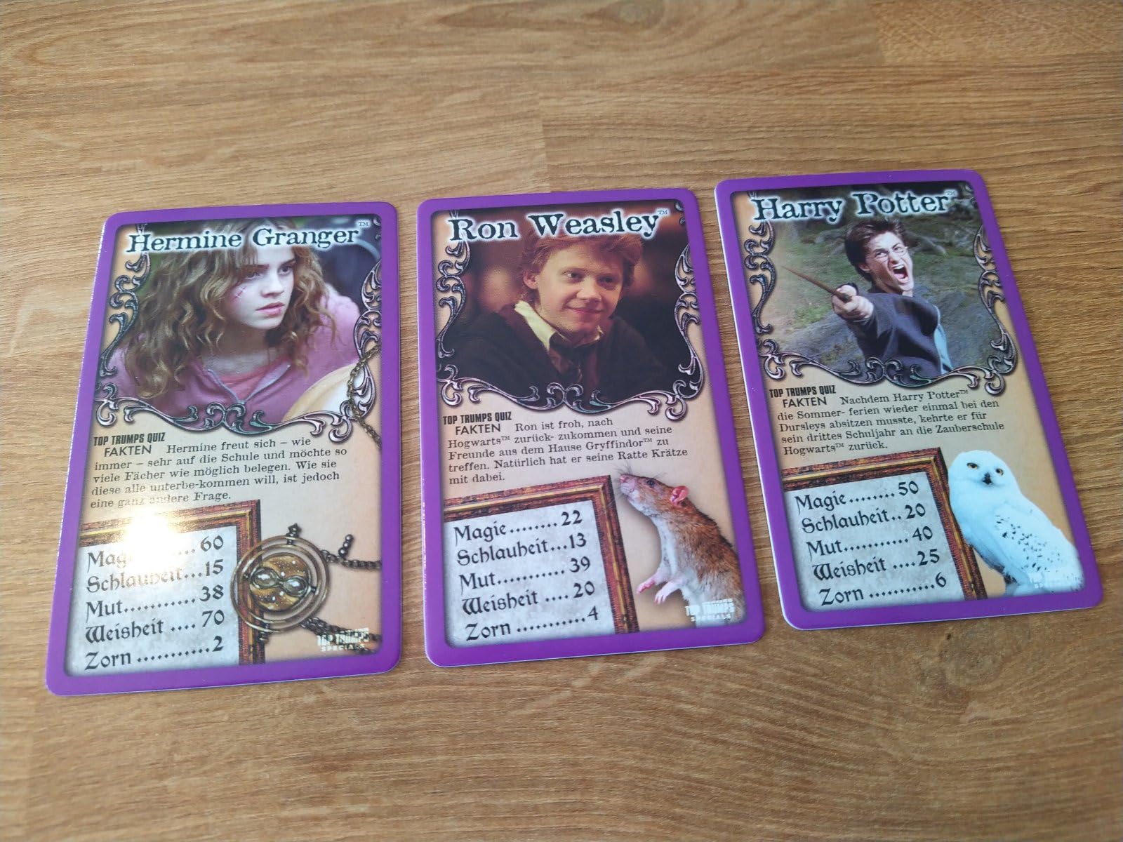 Winning Moves TOP TRUMPS Battle Mat Harry Potter Brettspiel ab 6 Jahren