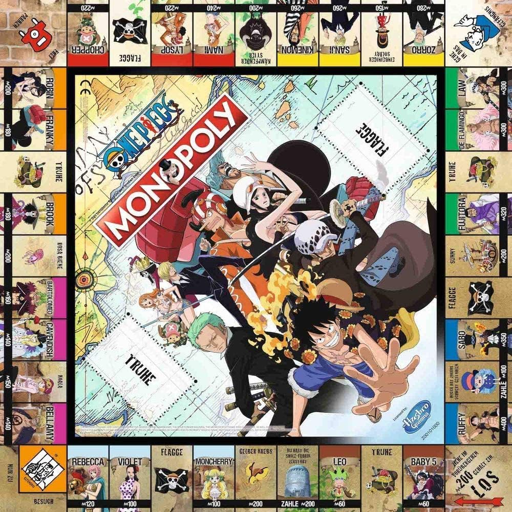 Winning Moves Monopoly One Piece Edition Brettspiel Deutsch ab 12