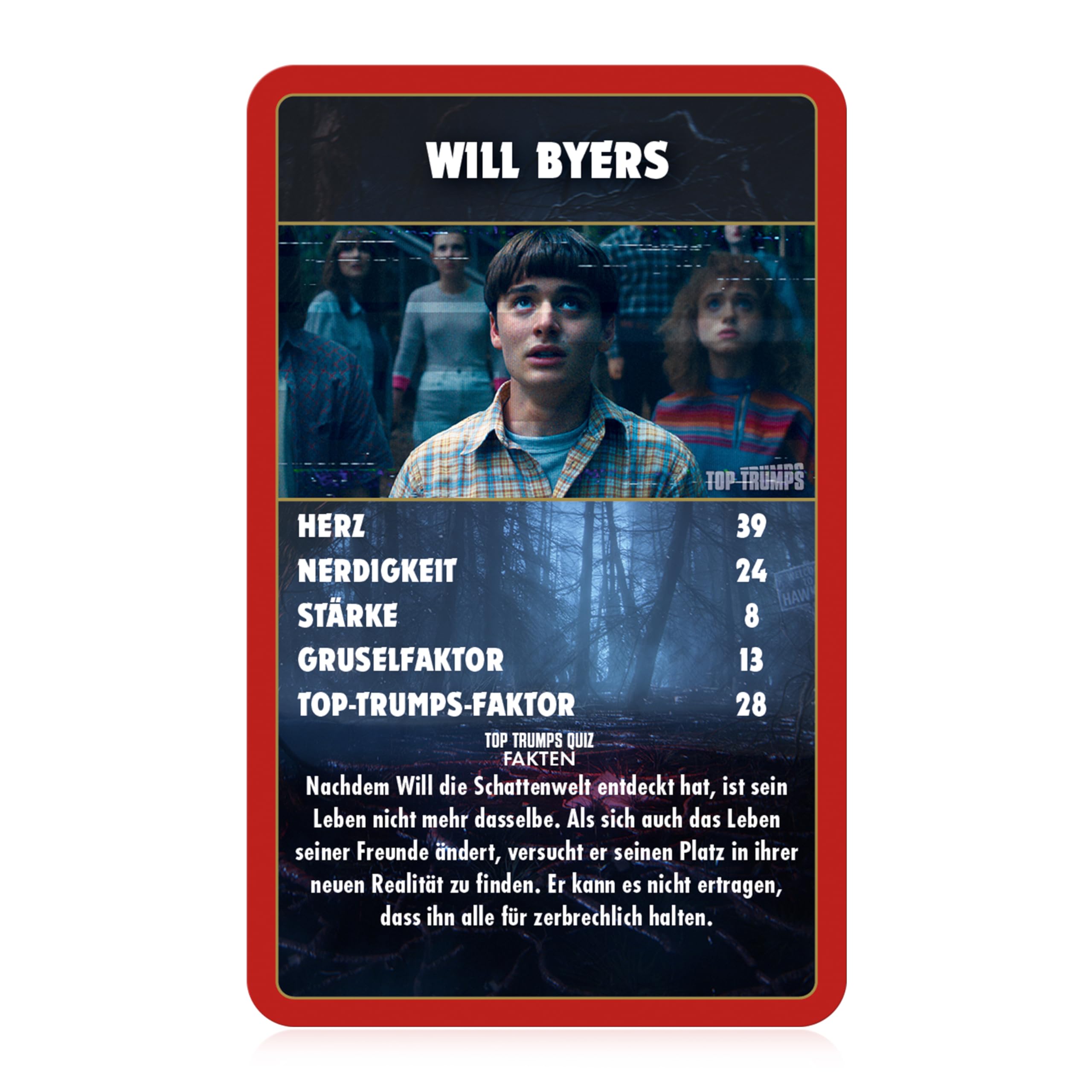 Winning Moves Top Trumps Stranger Things Kartenspiel ab 15