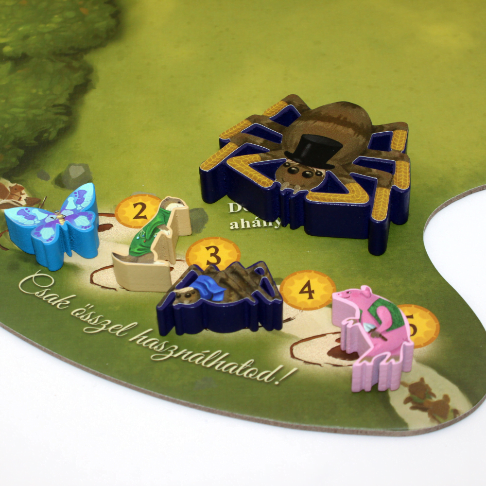 Meeple Sticker Everdell Mistwood Sticker Set beidseitig