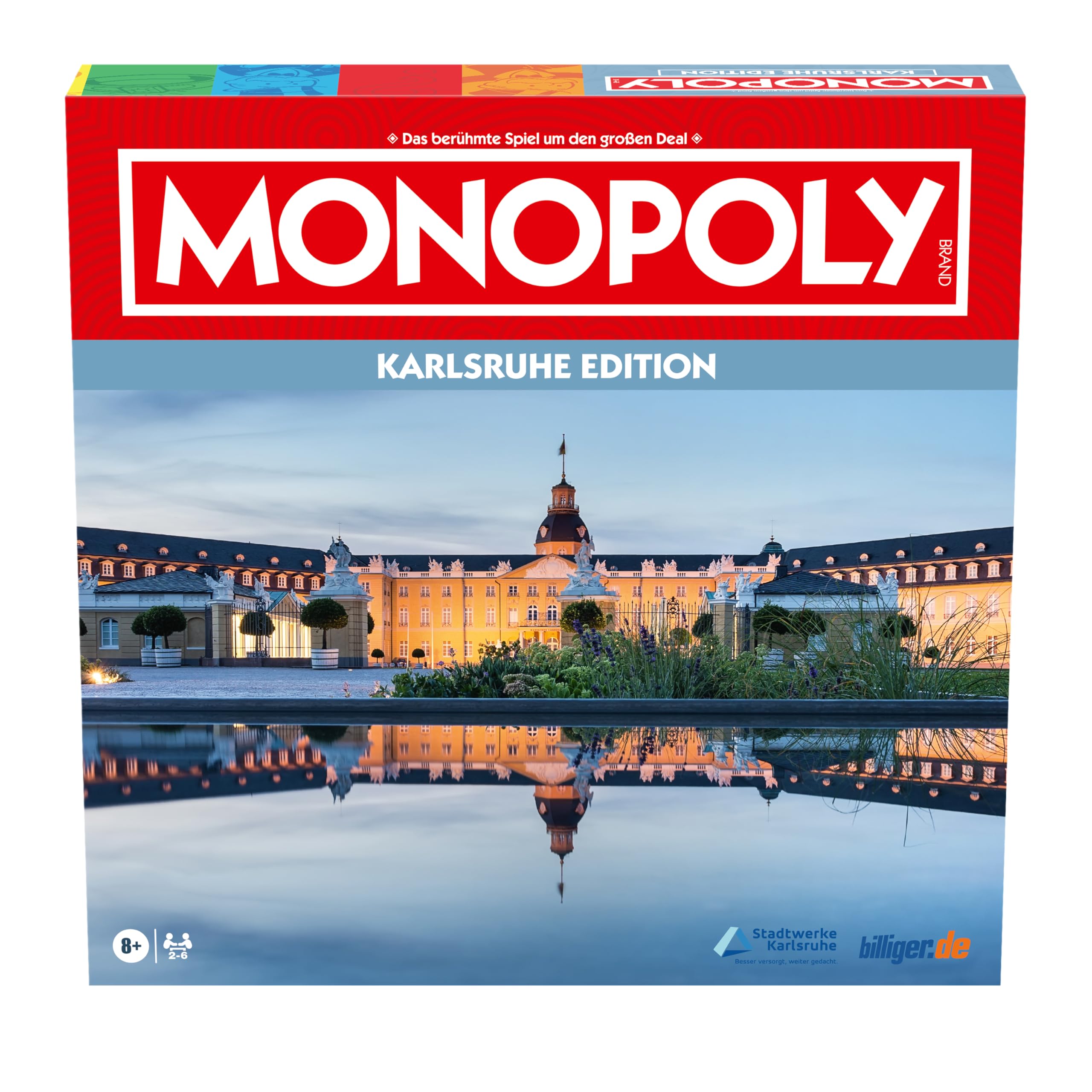 Winning Moves Monopoly Karlsruhe Edition Brettspiel 2-6 Spieler