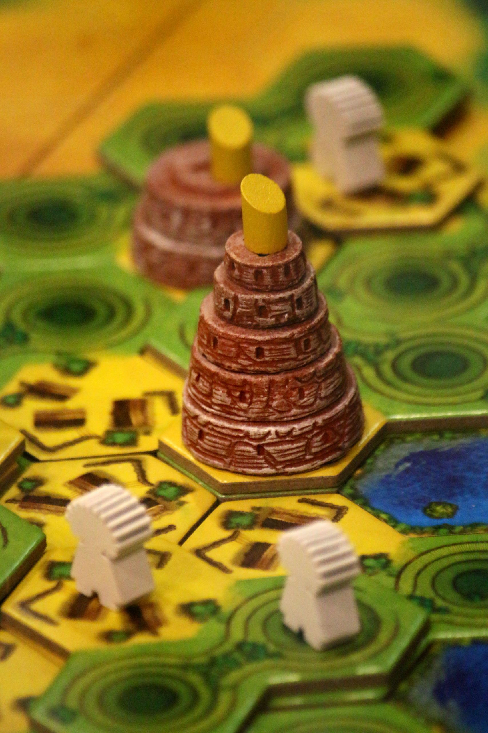 Keep Exploring Mask Trilogy Cuzco Brettspiel Resin-Tempel