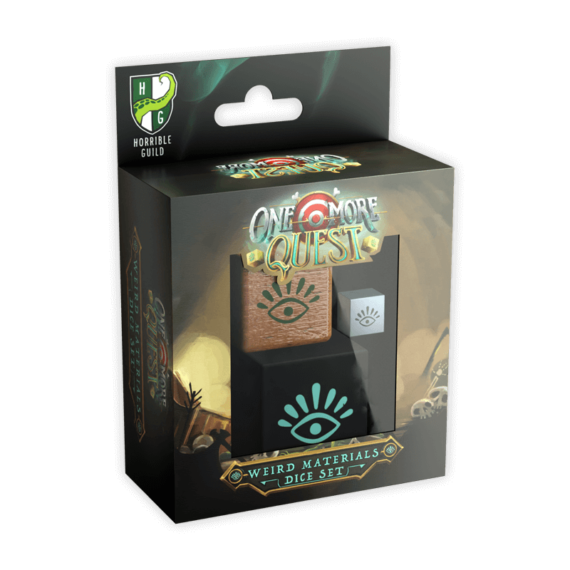 Horrible One More Quest Weird Materials Dice Set Würfel