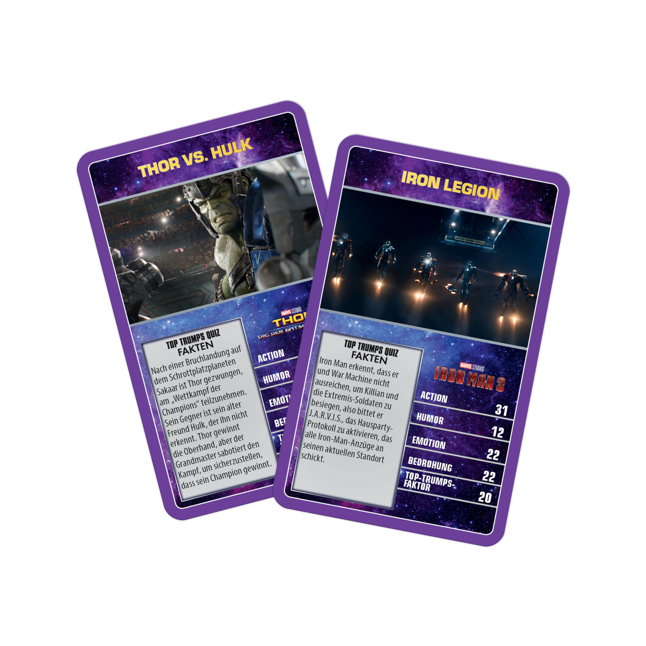 Winning Moves TOP TRUMPS Collectables Marvel Kartenspiel ab 12 Jahren