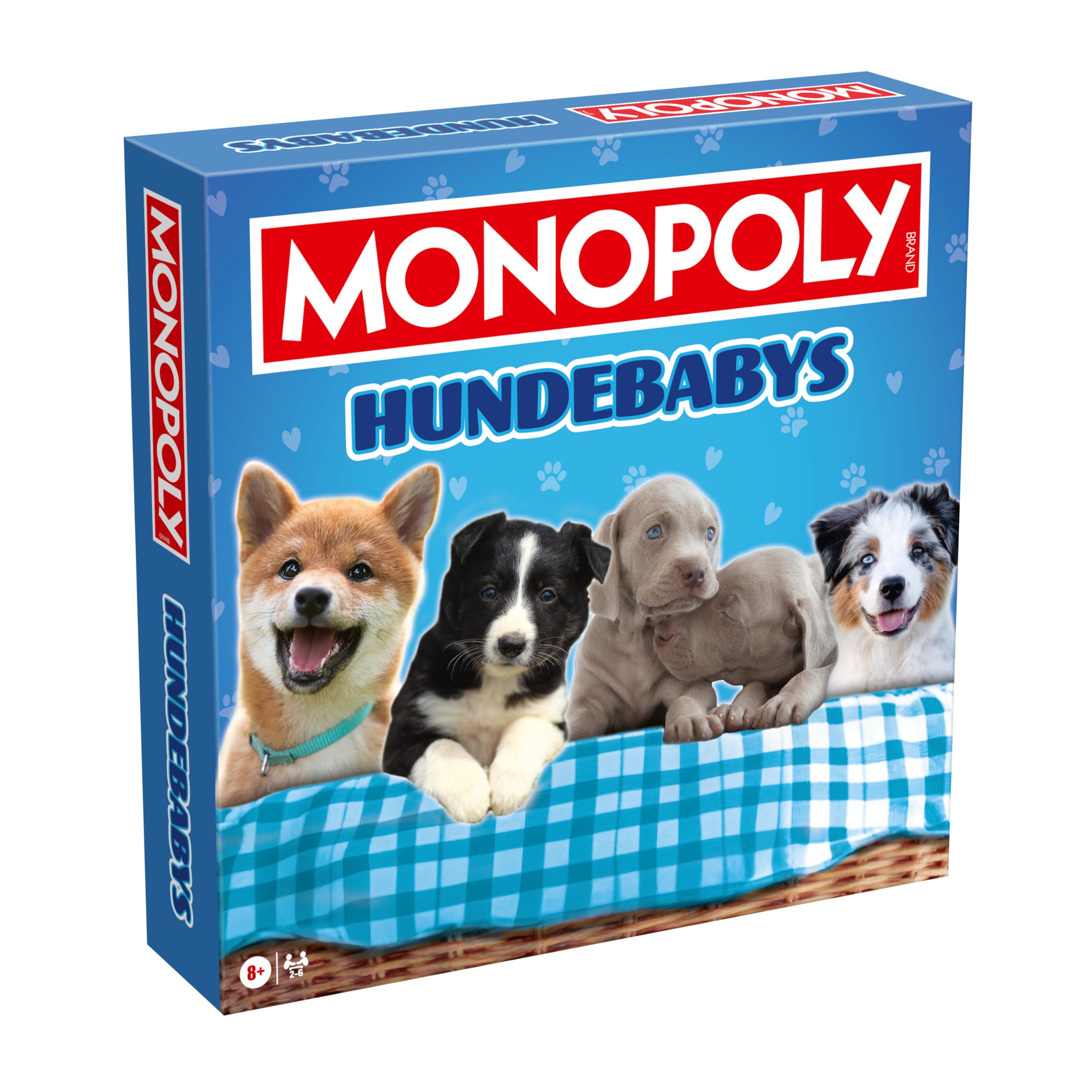 Winning Moves Monopoly Hundebabies Edition Brettspiel Deutsch