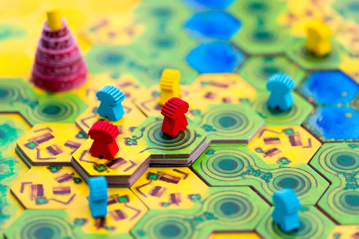 Keep Exploring Mask Trilogy Cuzco Brettspiel Resin-Tempel