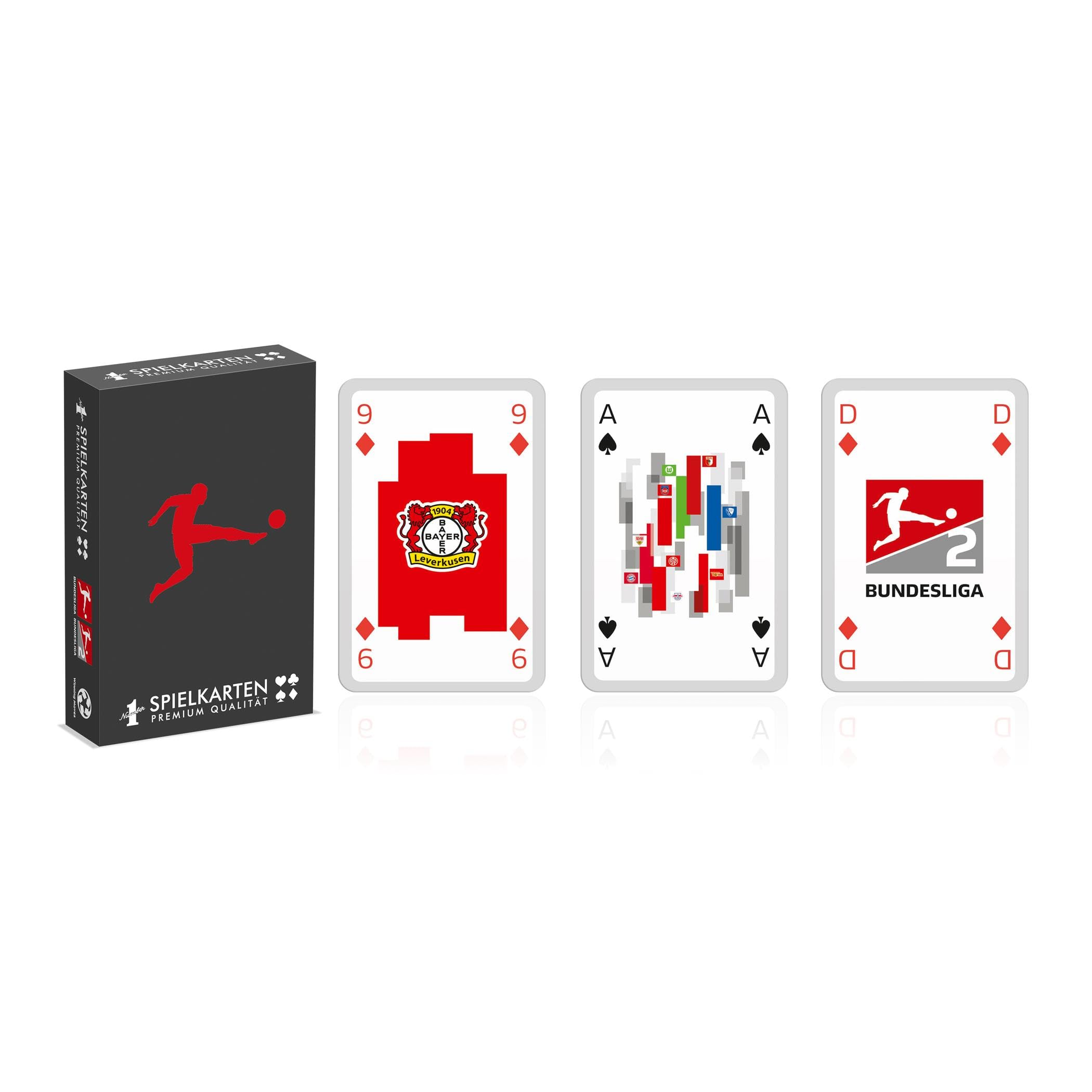 Winning Moves Number 1 Bundesliga Kartenspiel 54 Karten