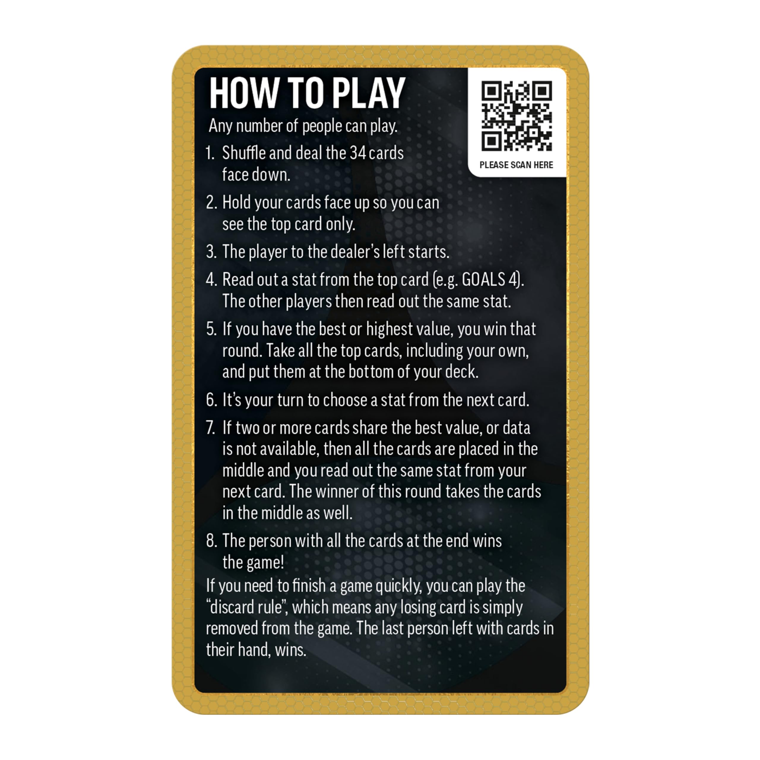 Winning Moves Top Trumps Weltfussballstars Kartenspiel Pack 6