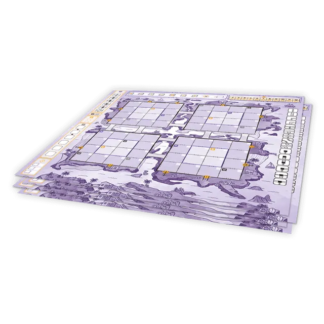 Horrible Railroad Ink Archipelago Spielbrett Brettspiel Erweiterung