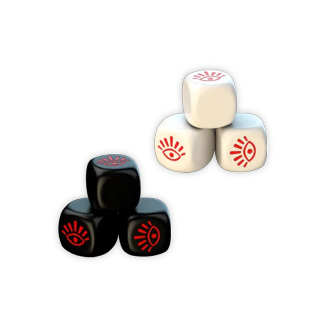Horrible One More Quest Custom Eyecon Dice Set Würfel