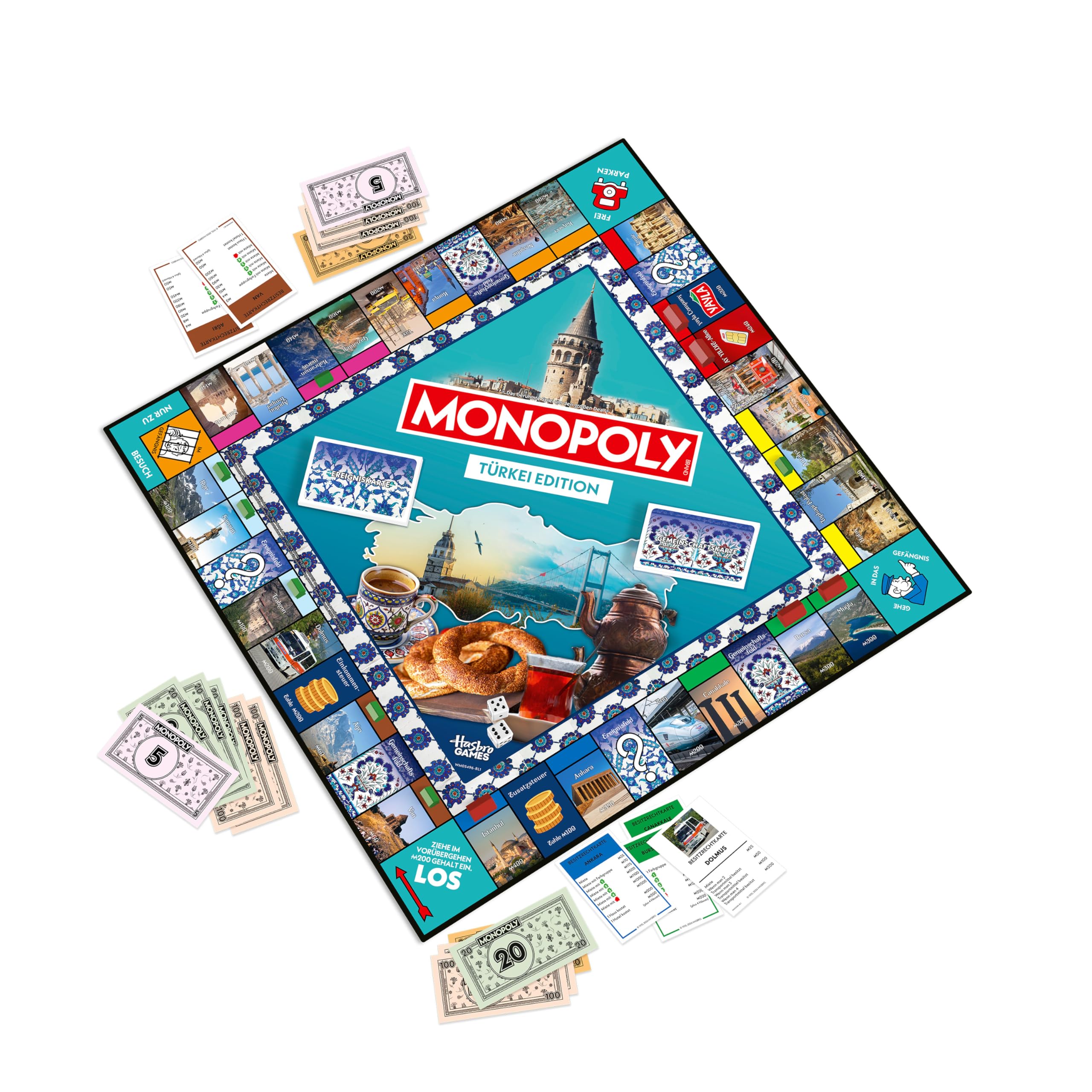 Winning Moves Monopoly Türkei Edition Brettspiel 2-6