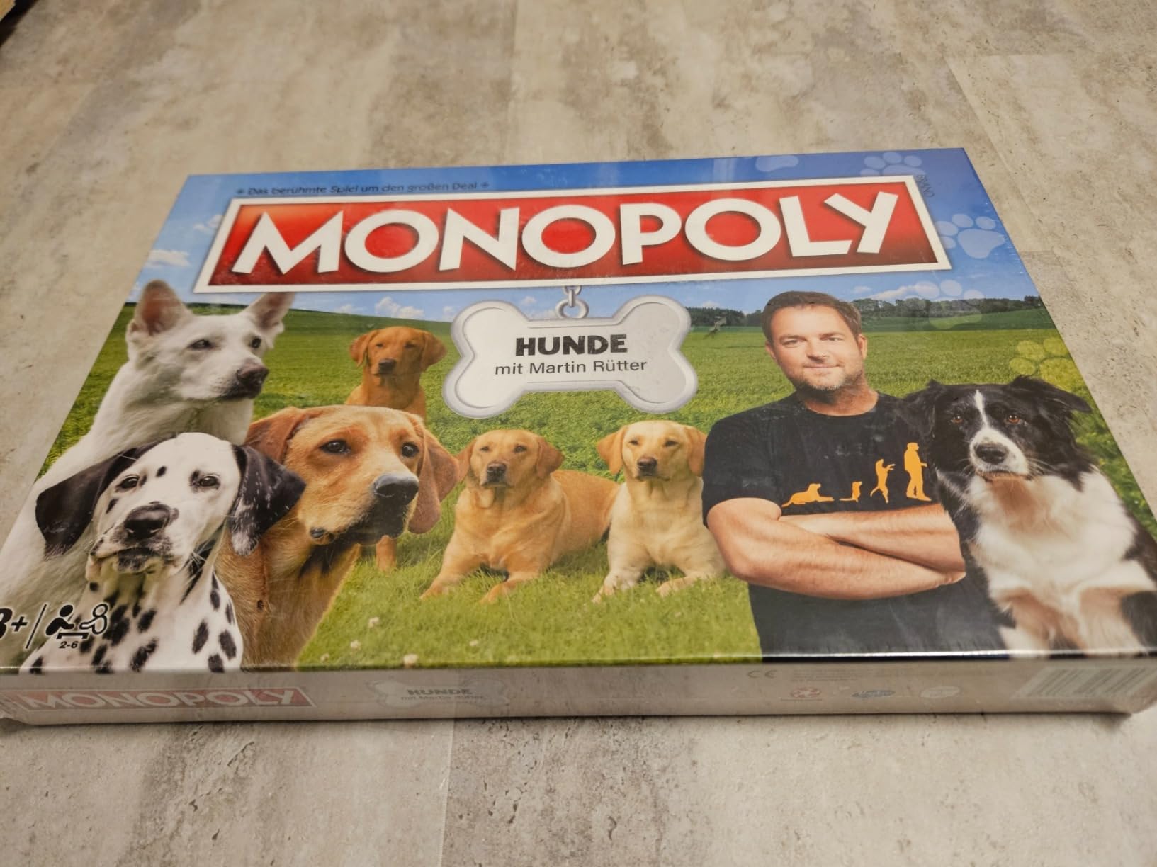 Winning Moves Monopoly Hunde Edition Brettspiel ab 8 Jahren