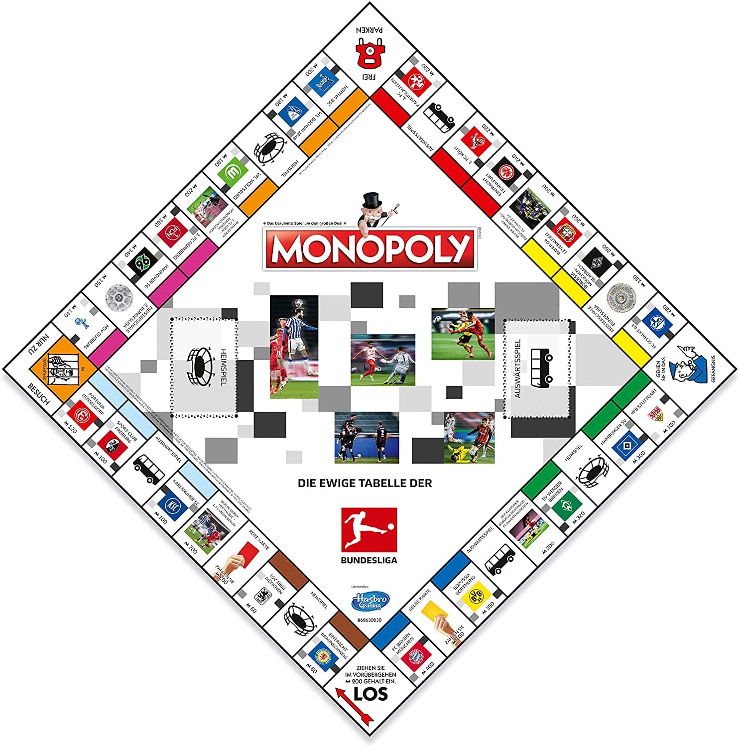 Winning Moves Monopoly Bundesliga Edition Brettspiel Deutsch ab 8