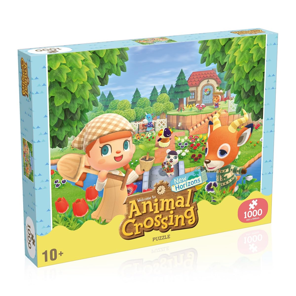 Winning Moves Animal Crossing Puzzle 1000 Teile 26,9x35 cm