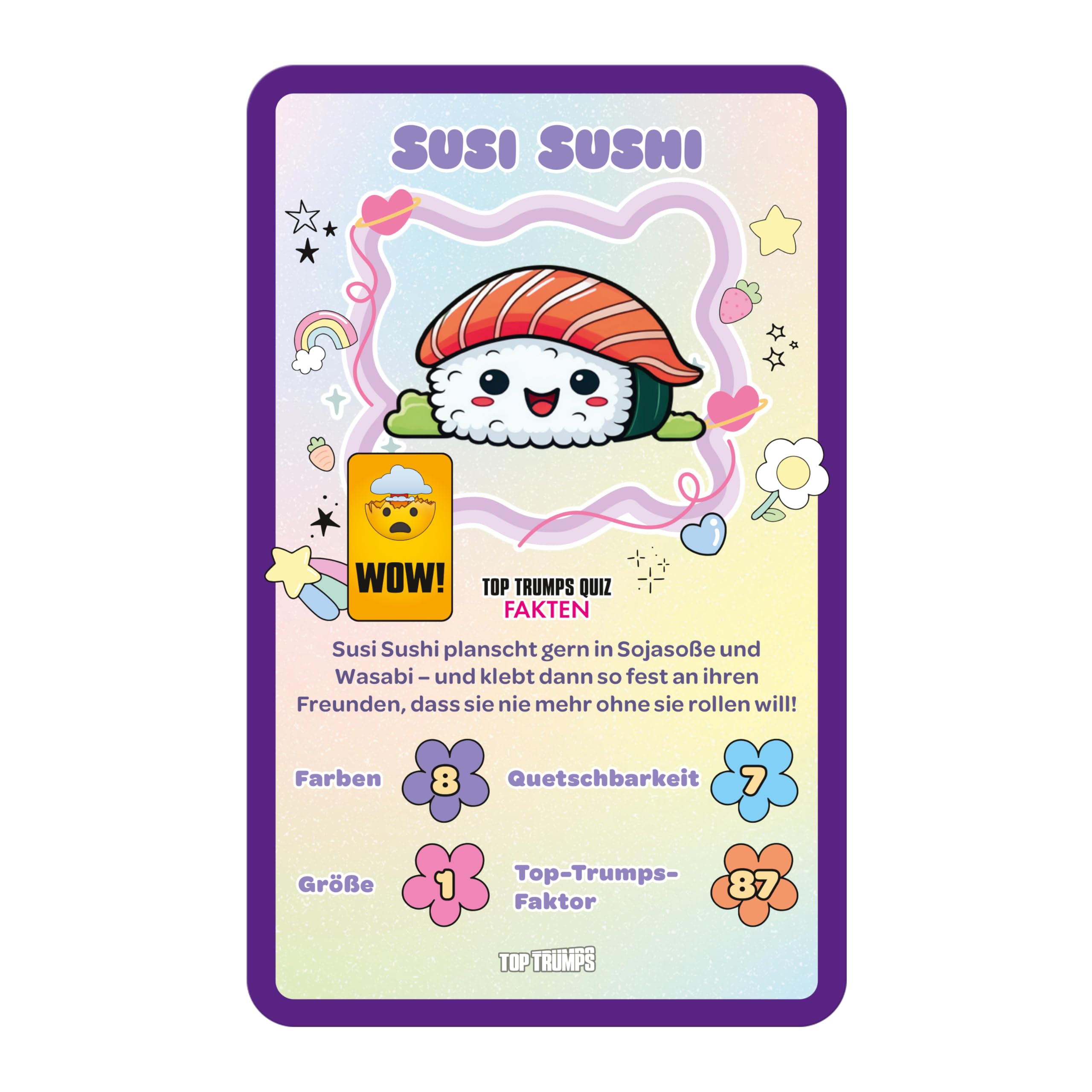 TOP TRUMPS Kawaii Kuddlies Kartenspiel 30 Karten ab 6 Jahren