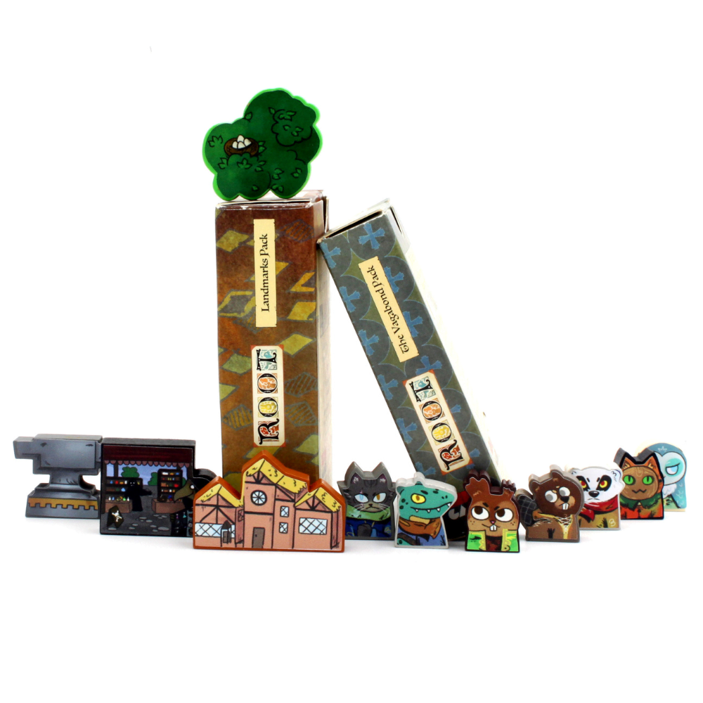 Meeple Sticker Root Vagabond Landmarks Sticker Set Token